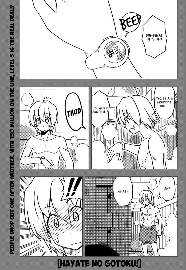 Hayate no Gotoku! Chapter 491 page 2 - Chapter 491 : Some People will Traverse a Steel Beam for 20 Million