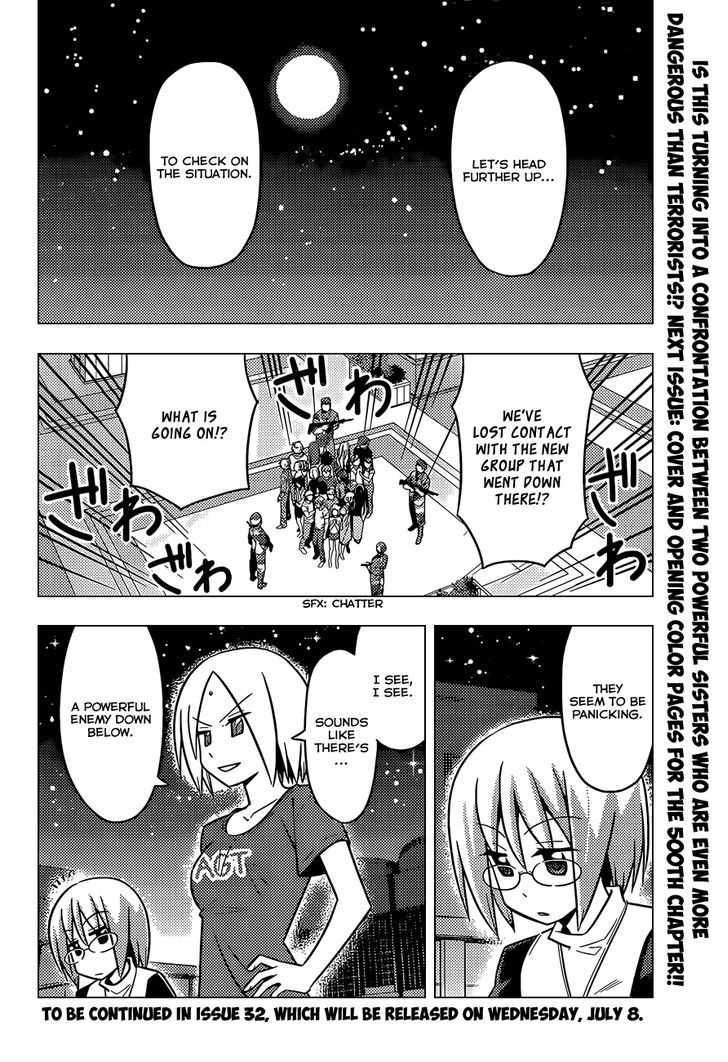 Hayate no Gotoku! Chapter 499 page 17 - Chapter 499 : Bruce Willis with Hair