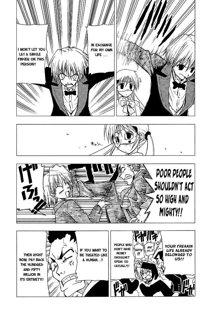 Hayate no Gotoku! Chapter 5 page 13 - Chapter 5 : Even Though You Will Be A New Type, The More You Open Your Mouth, The More Likely You Are To Put Your Foot In It