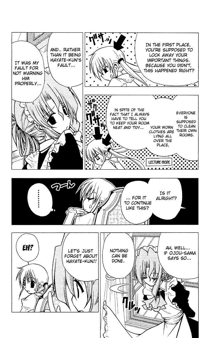Hayate no Gotoku! Chapter 5 page 4 - Chapter 5 : Even Though You Will Be A New Type, The More You Open Your Mouth, The More Likely You Are To Put Your Foot In It