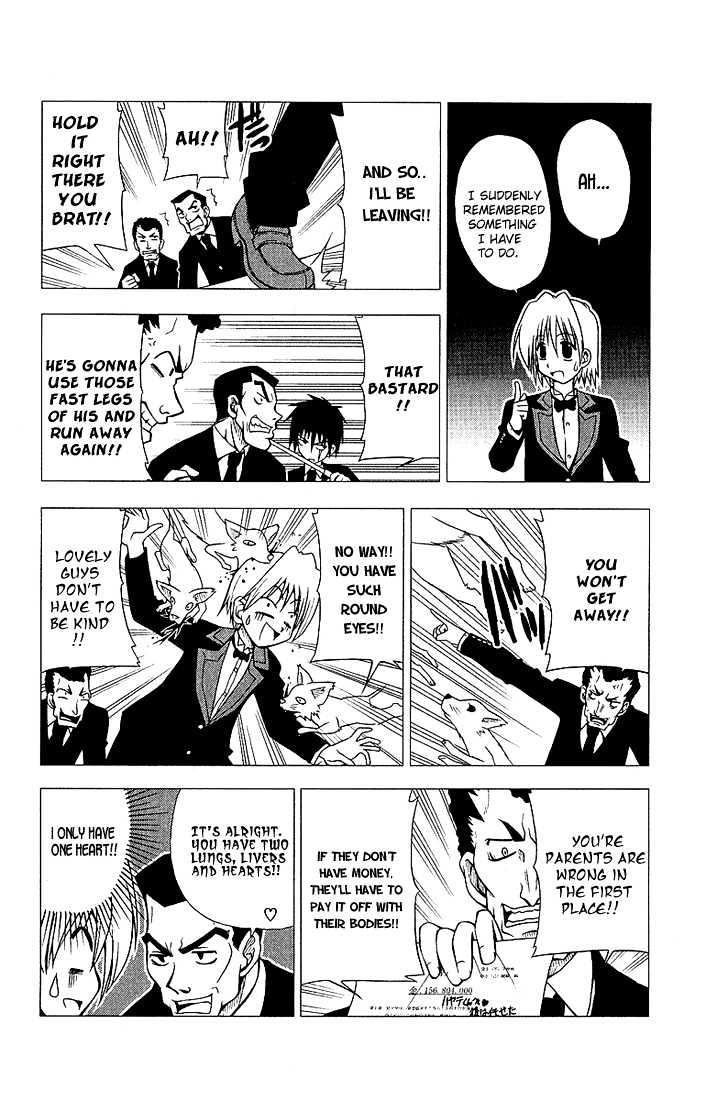 Hayate no Gotoku! Chapter 5 page 8 - Chapter 5 : Even Though You Will Be A New Type, The More You Open Your Mouth, The More Likely You Are To Put Your Foot In It