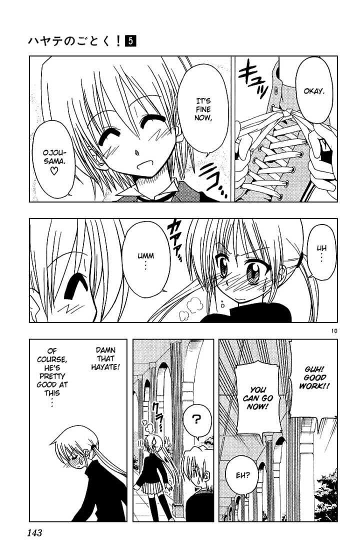 Hayate no Gotoku! Chapter 50 page 10 - Chapter 50 : Raging Waves