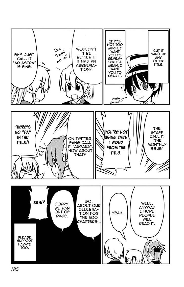 Hayate no Gotoku! Chapter 502.5-2 page 10 - Chapter 502.5 : Omake (v2)