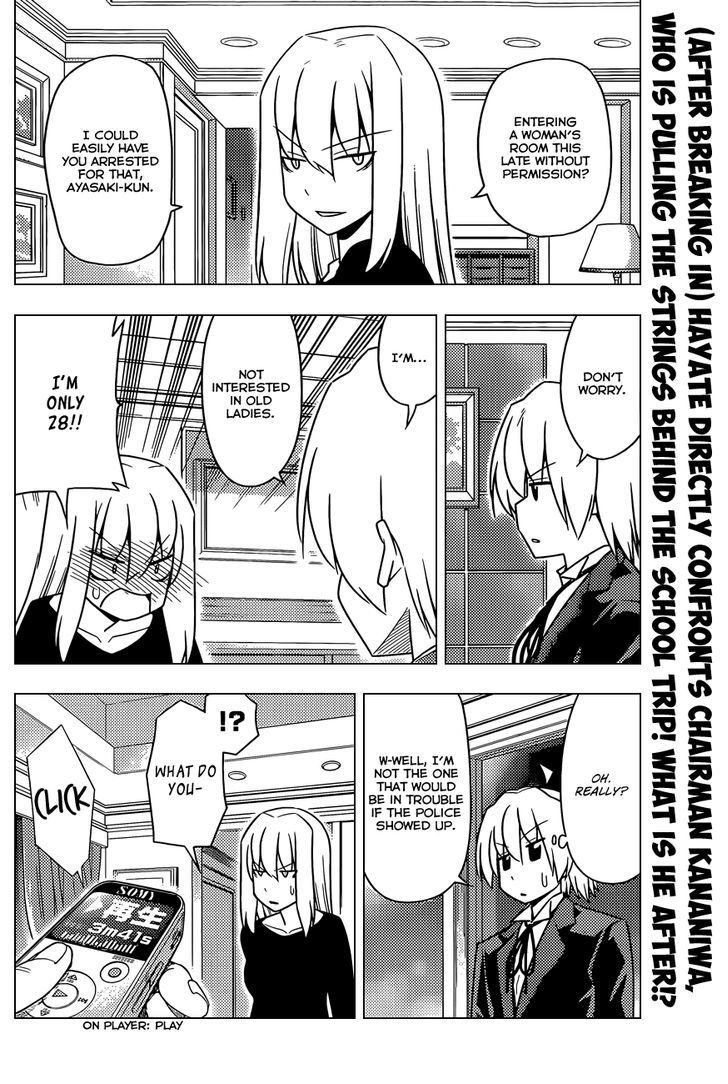Hayate no Gotoku! Chapter 508 page 3 - Chapter 508 : Even Tonegawa Would Hesitate