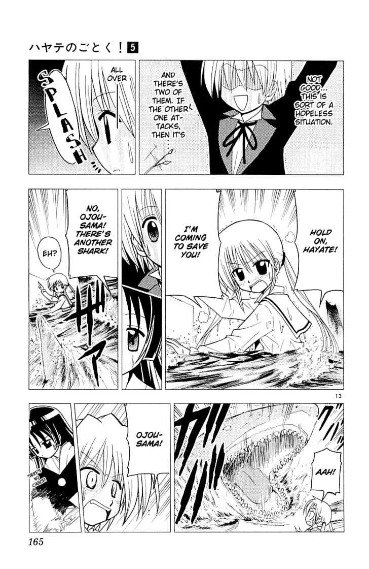 Hayate no Gotoku! Chapter 51 page 14 - Chapter 51 : Titanic Episode 4 - With a Vengeance