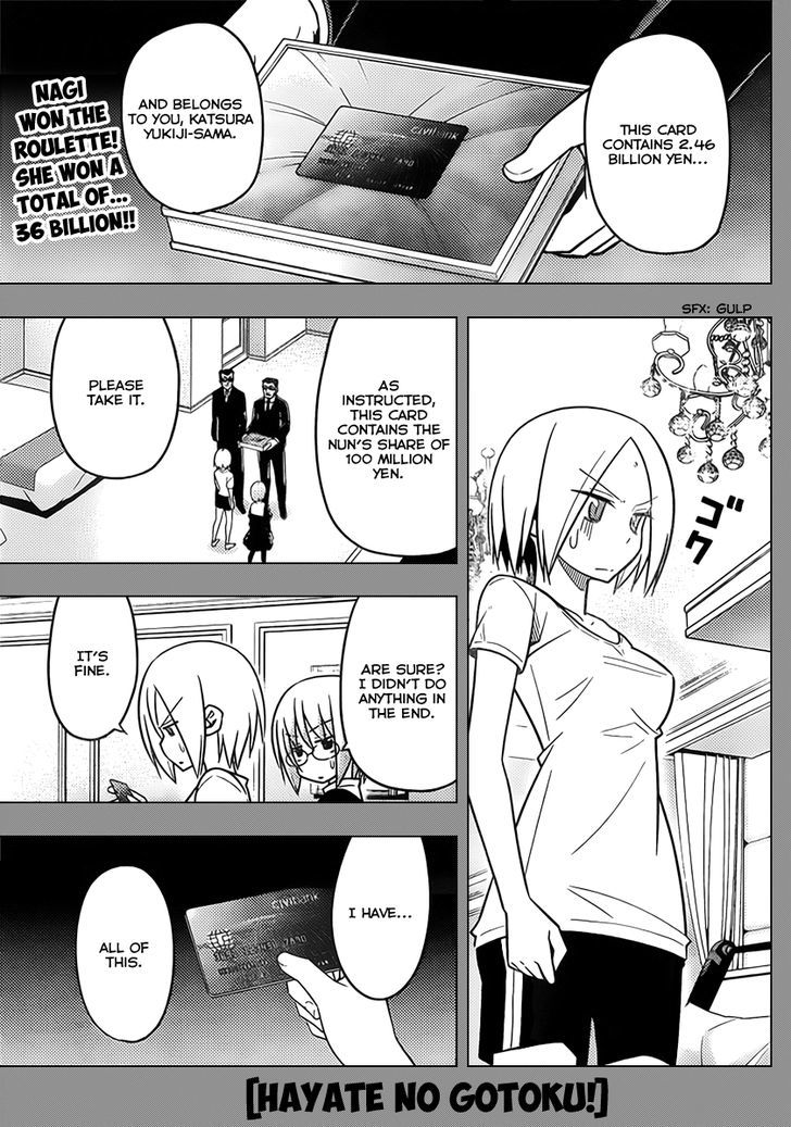 Hayate no Gotoku! Chapter 519 page 1 - Chapter 519 : Too Vast a Fortune
