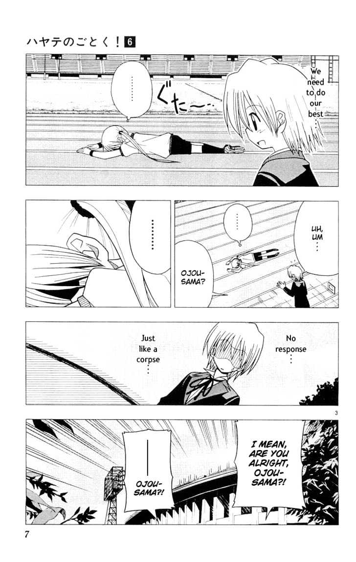 Hayate no Gotoku! Chapter 53 page 10 - Chapter 53 : Give It Your Best, Nagi's — Special Training
