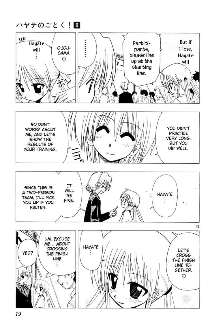Hayate no Gotoku! Chapter 53 page 22 - Chapter 53 : Give It Your Best, Nagi's — Special Training