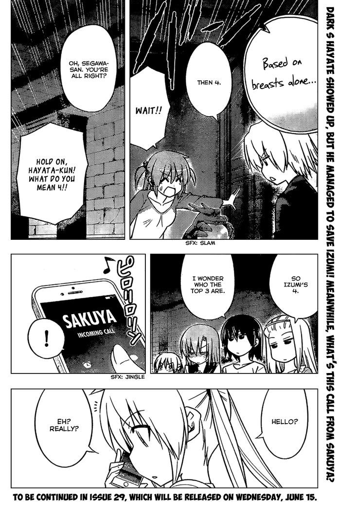 Hayate no Gotoku! Chapter 531 page 16 - Chapter 531 : I Want to be Teased as the One Guy in a Group of Girls