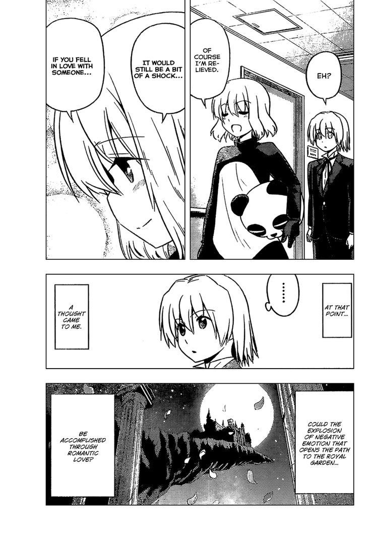 Hayate no Gotoku! Chapter 534 page 15 - Chapter 534 : Love, a Racing Heart, and a Kiss