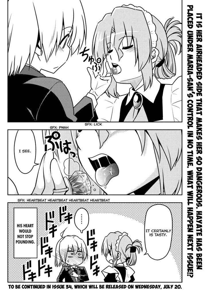Hayate no Gotoku! Chapter 536 page 16 - Chapter 536 : Maria-san is a Master of Teasing. However, She is Full of Opening...