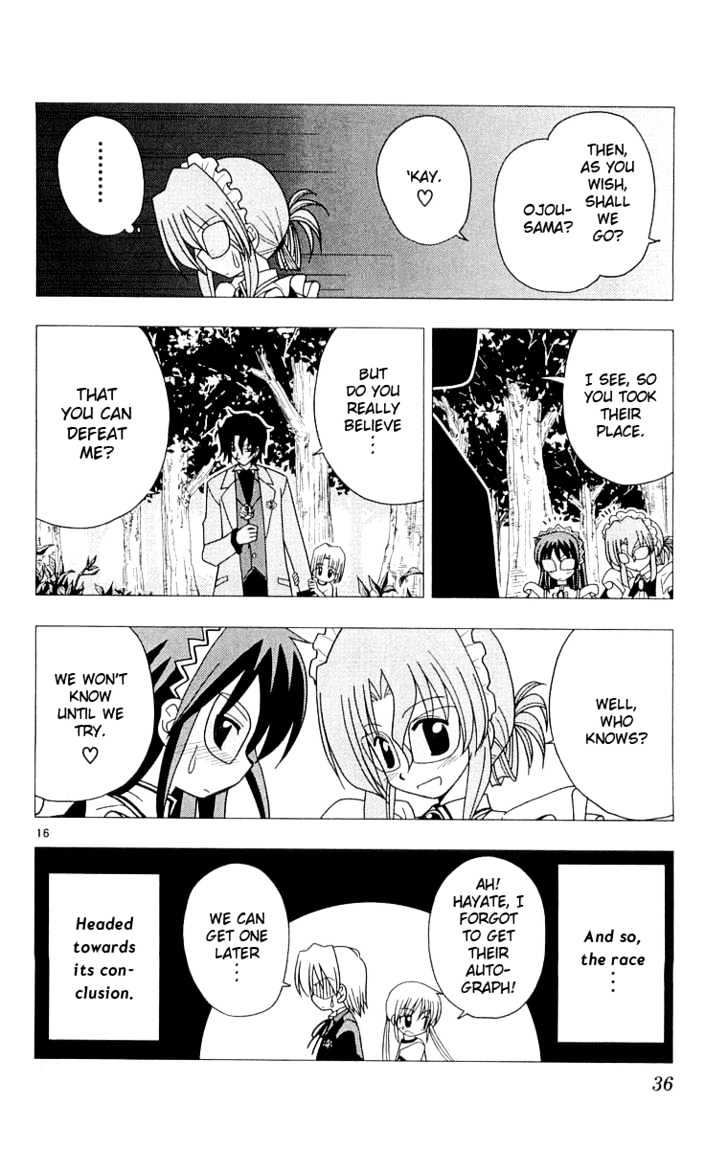 Hayate no Gotoku! Chapter 54 page 17 - Chapter 54 : Winning or Losing Depends on the Runner...