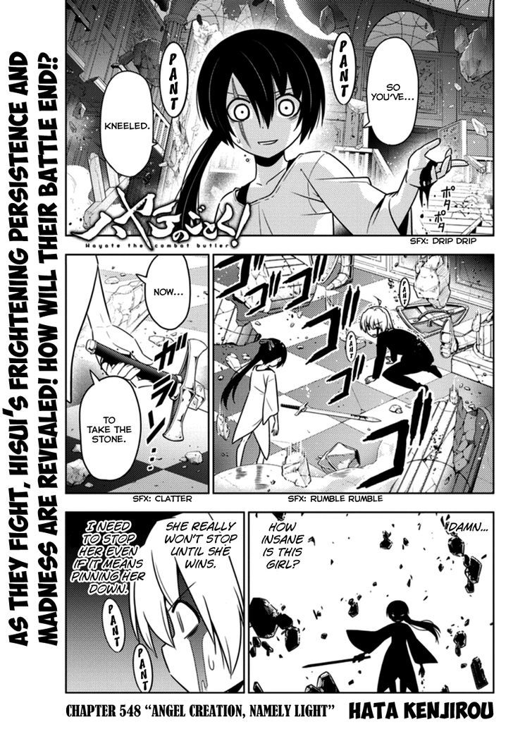 Hayate no Gotoku! Chapter 548 page 1 - Chapter 548 : Angel Creation, Namely Light