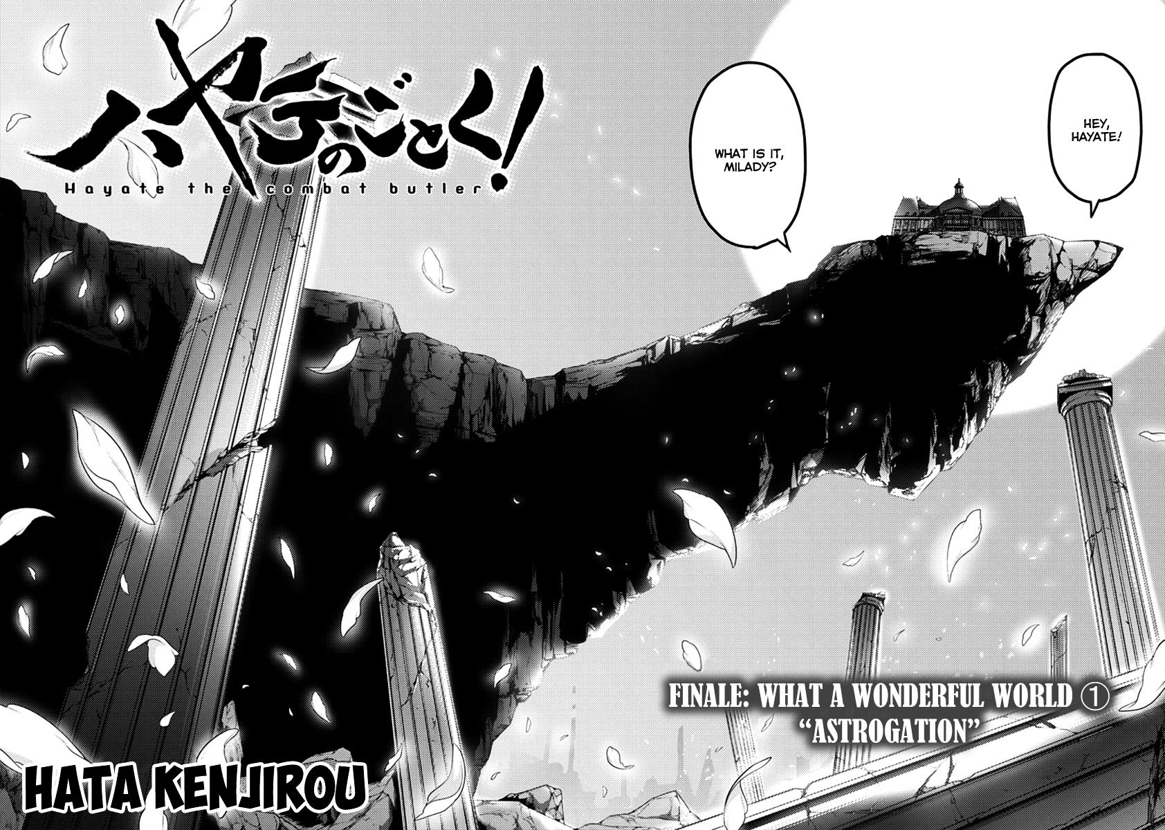 Hayate no Gotoku! Chapter 549 page 14 - Chapter 549 : What A Wonderful World â‘  "Astrogation"
