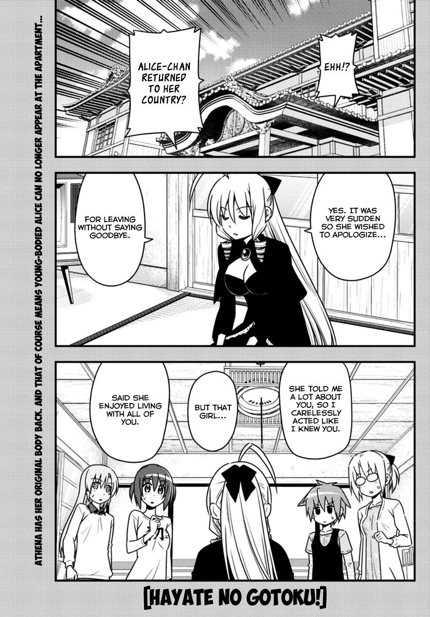 Hayate no Gotoku! Chapter 552 page 1 - Chapter 552 : What A Wonderful World â‘£ "A Love Fleeting Yet Everlasting"