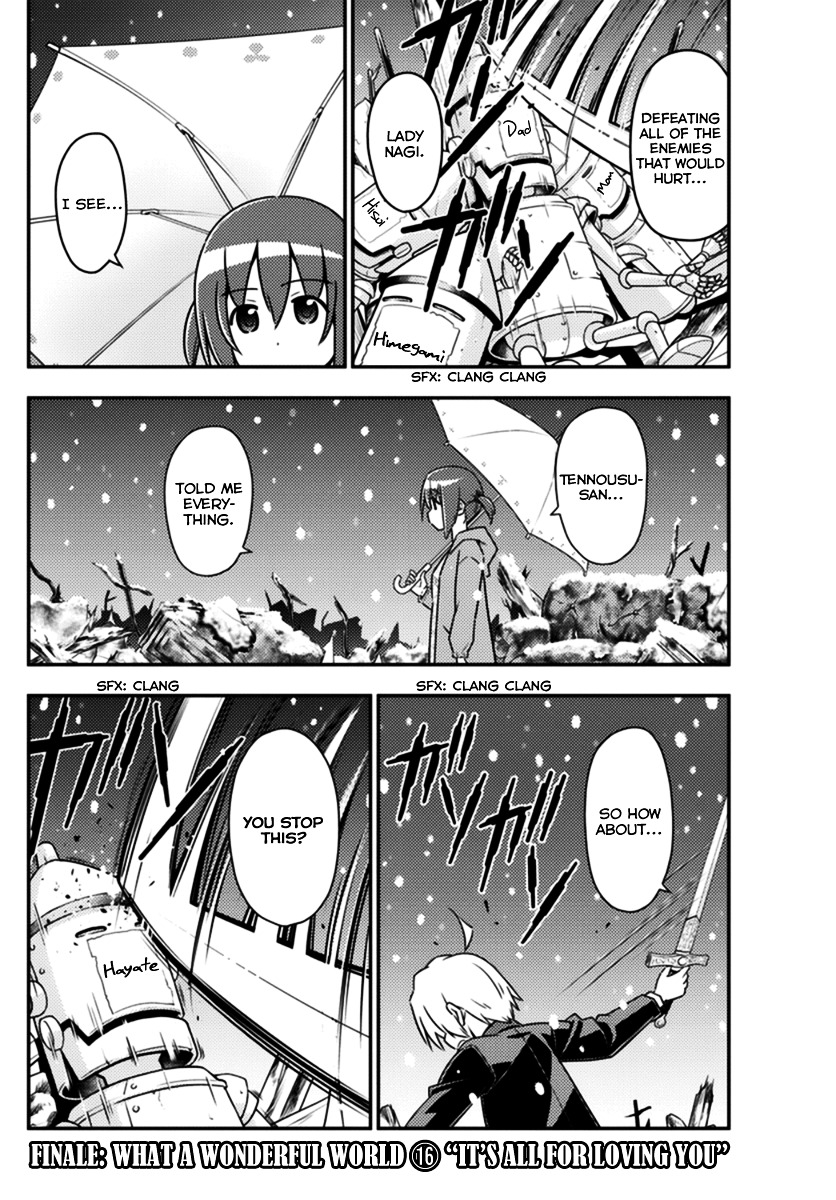 Hayate no Gotoku! Chapter 564 page 2 - Chapter 564 : Finale: What A Wonderful World ⑯ "It's All For Loving You"