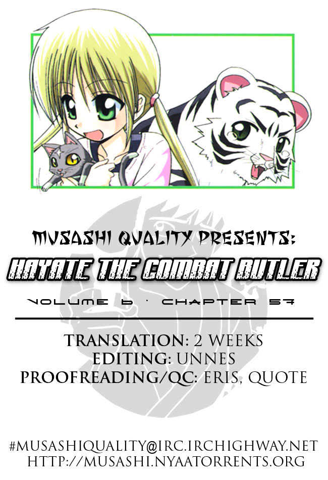 Hayate no Gotoku! Chapter 57 page 1 - Chapter 57 : Because of Densha Otoko, Parents know what goes on at Comiket, which causes Problems for many Children