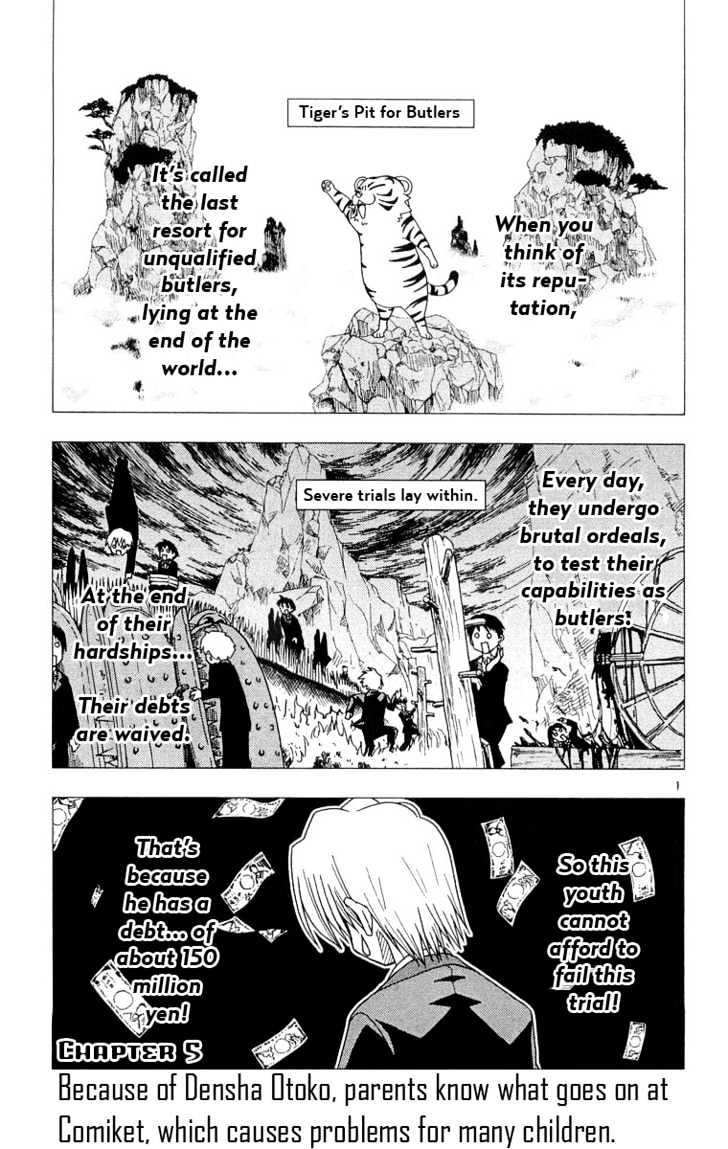 Hayate no Gotoku! Chapter 57 page 2 - Chapter 57 : Because of Densha Otoko, Parents know what goes on at Comiket, which causes Problems for many Children
