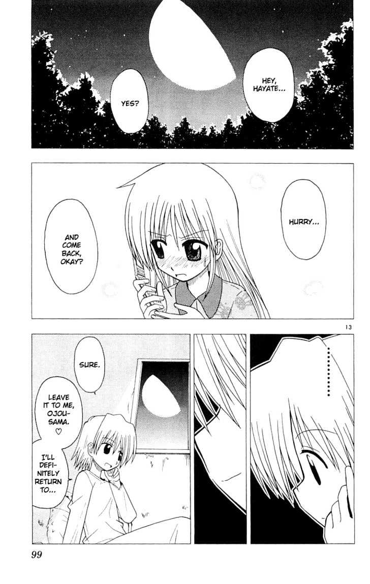 Hayate no Gotoku! Chapter 58 page 14 - Chapter 58 : Distance