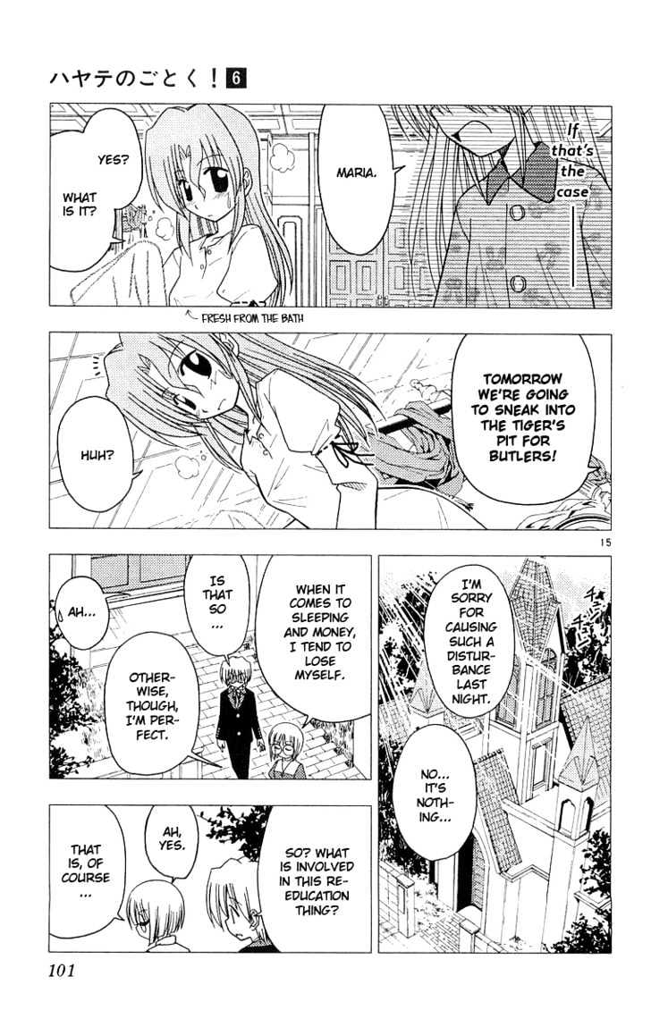 Hayate no Gotoku! Chapter 58 page 16 - Chapter 58 : Distance