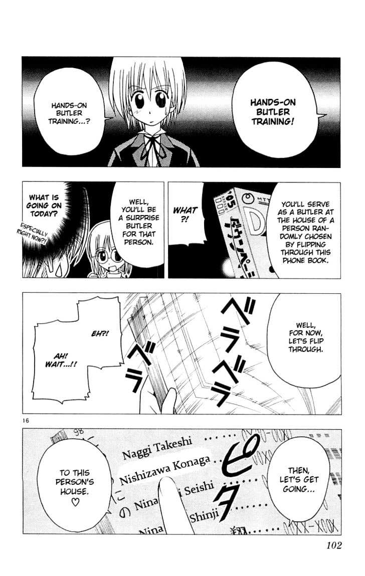 Hayate no Gotoku! Chapter 58 page 17 - Chapter 58 : Distance