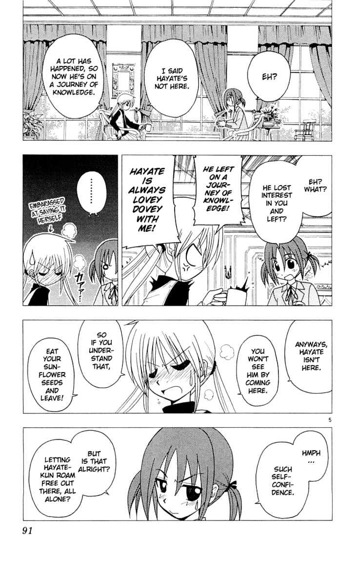 Hayate no Gotoku! Chapter 58 page 6 - Chapter 58 : Distance