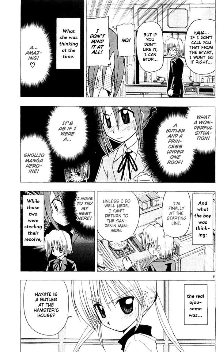 Hayate no Gotoku! Chapter 59 page 10 - Chapter 59 : "Thump! â˜† My crush is my butler?!" The first chapter of a new shoujo manga publication
