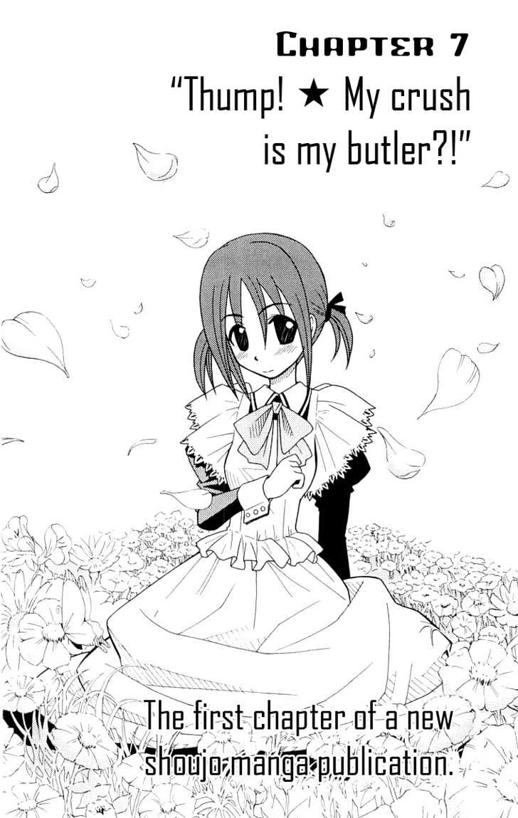 Hayate no Gotoku! Chapter 59 page 3 - Chapter 59 : "Thump! â˜† My crush is my butler?!" The first chapter of a new shoujo manga publication