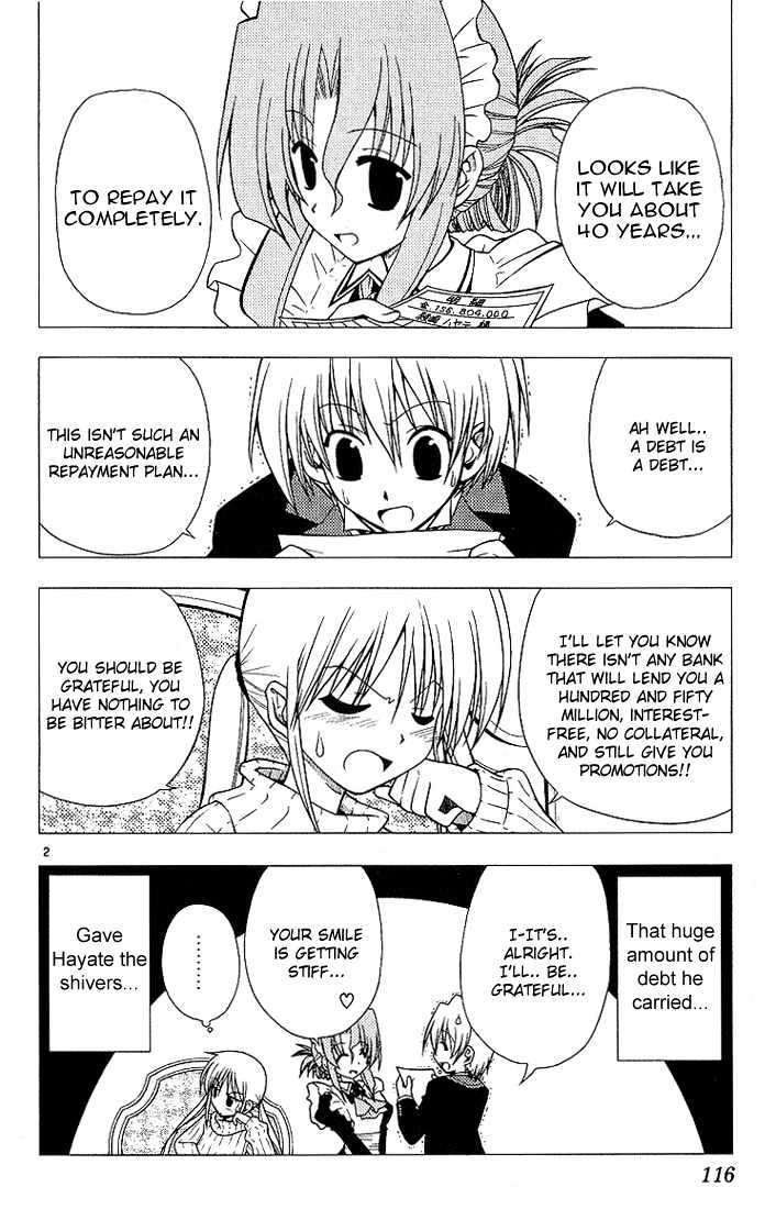 Hayate no Gotoku! Chapter 6 page 2 - Chapter 6 : Good kids shouldn't copy these!! No, bad kids and even adults should never copy either!!