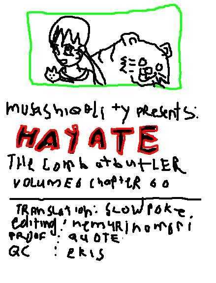 Hayate no Gotoku! Chapter 60 page 1 - Chapter 60 : One Who Is Darkness Beyond Twilight, I Will Turn You More Crimson...