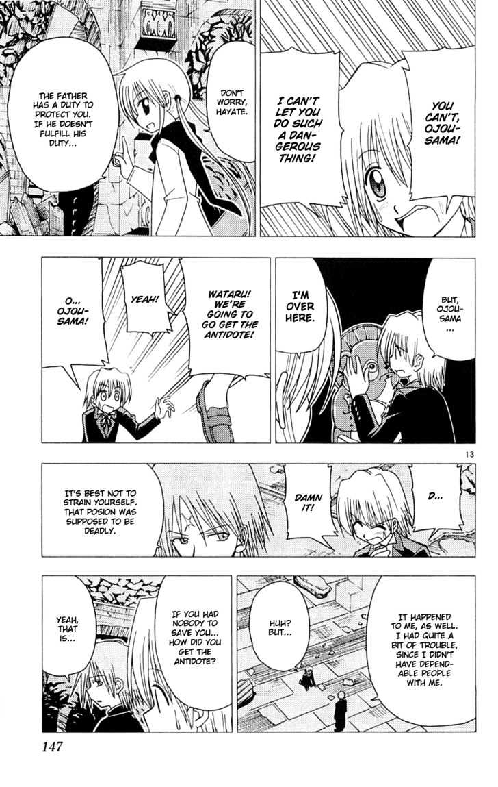 Hayate no Gotoku! Chapter 61 page 14 - Chapter 61 : The Vagabond's Ordeal â€” The Mysterious Dungeon for Dropout Butlers