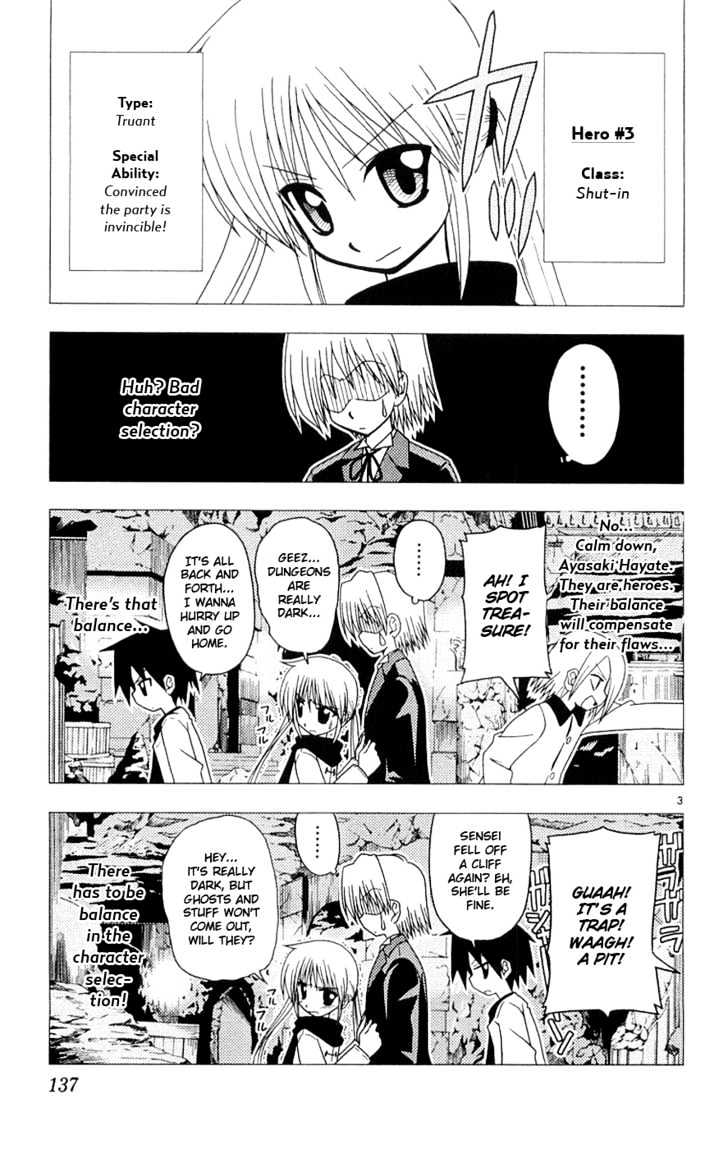 Hayate no Gotoku! Chapter 61 page 4 - Chapter 61 : The Vagabond's Ordeal â€” The Mysterious Dungeon for Dropout Butlers
