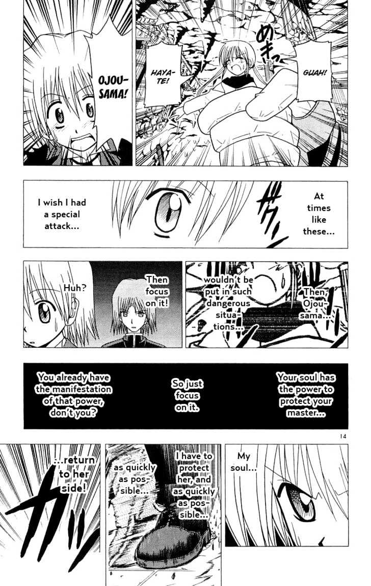 Hayate no Gotoku! Chapter 63 page 14 - Chapter 63 : Then, He Doesn't Become A Legend.