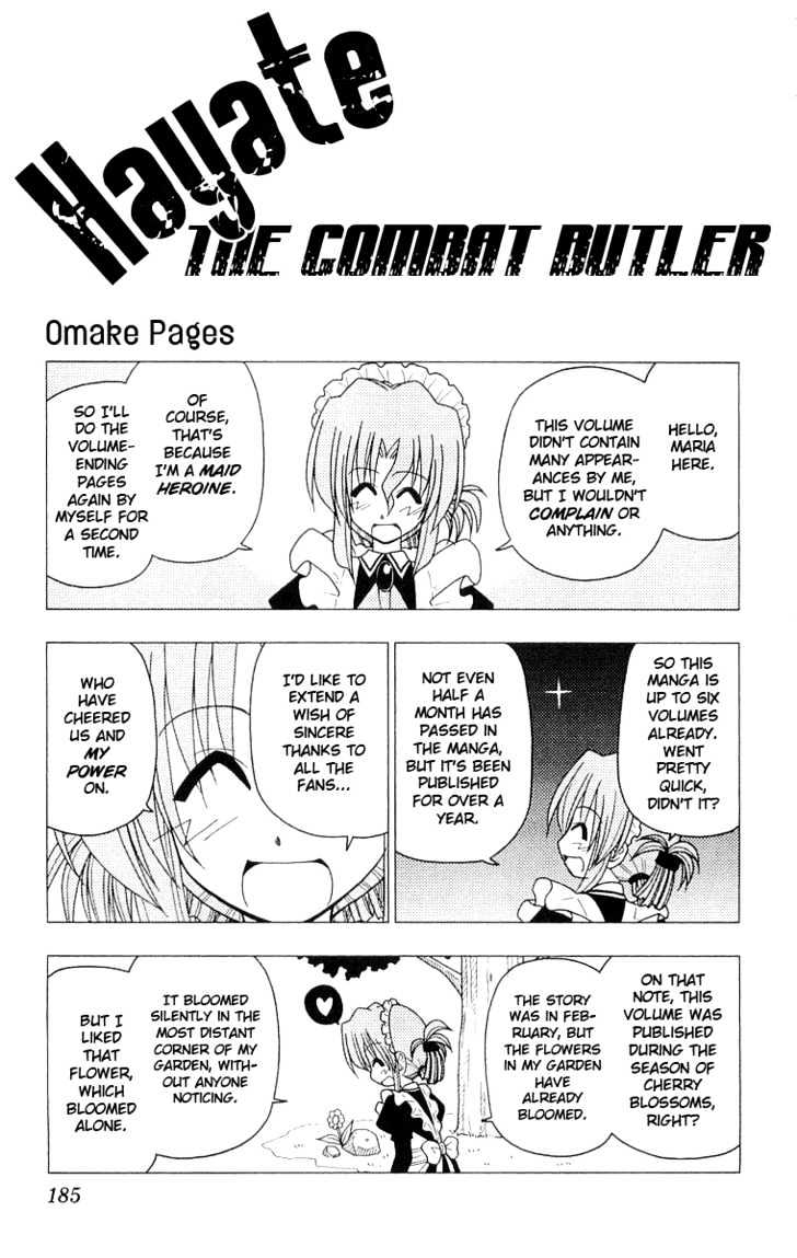 Hayate no Gotoku! Chapter 63 page 18 - Chapter 63 : Then, He Doesn't Become A Legend.