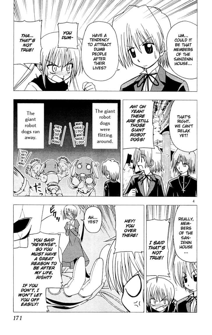Hayate no Gotoku! Chapter 63 page 4 - Chapter 63 : Then, He Doesn't Become A Legend.