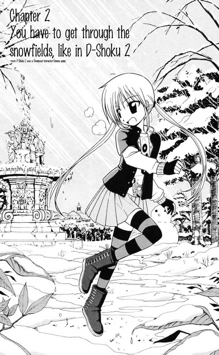 Hayate no Gotoku! Chapter 65 page 1 - Chapter 65 : It Was a Mission to Move Through Snow Fields, Like in That Game,...