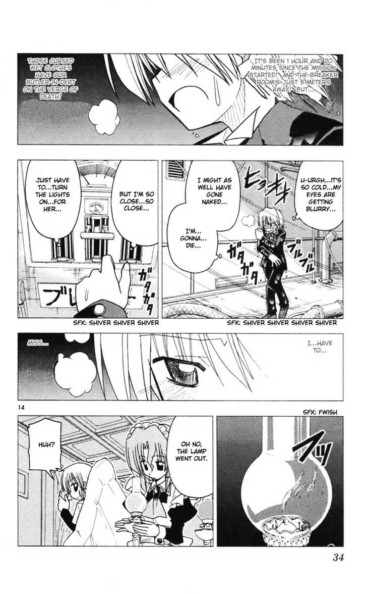 Hayate no Gotoku! Chapter 65 page 14 - Chapter 65 : It Was a Mission to Move Through Snow Fields, Like in That Game,...