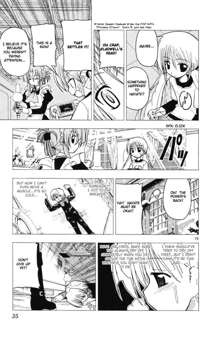 Hayate no Gotoku! Chapter 65 page 15 - Chapter 65 : It Was a Mission to Move Through Snow Fields, Like in That Game,...