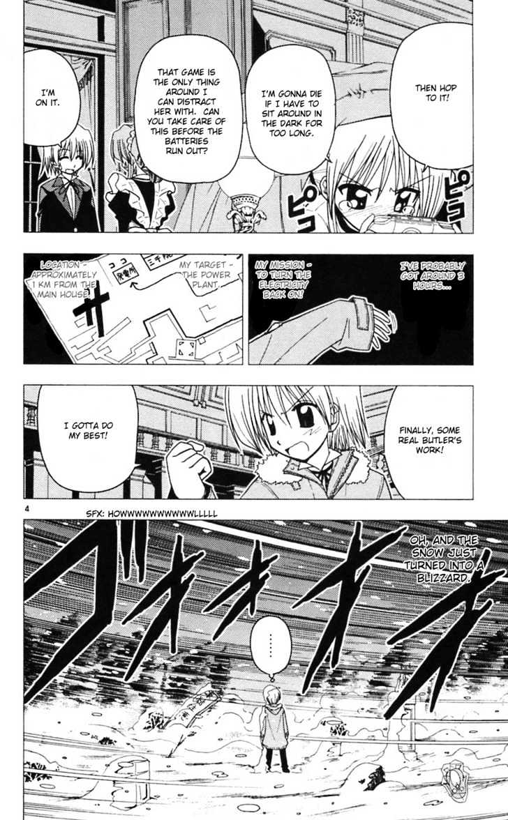 Hayate no Gotoku! Chapter 65 page 4 - Chapter 65 : It Was a Mission to Move Through Snow Fields, Like in That Game,...