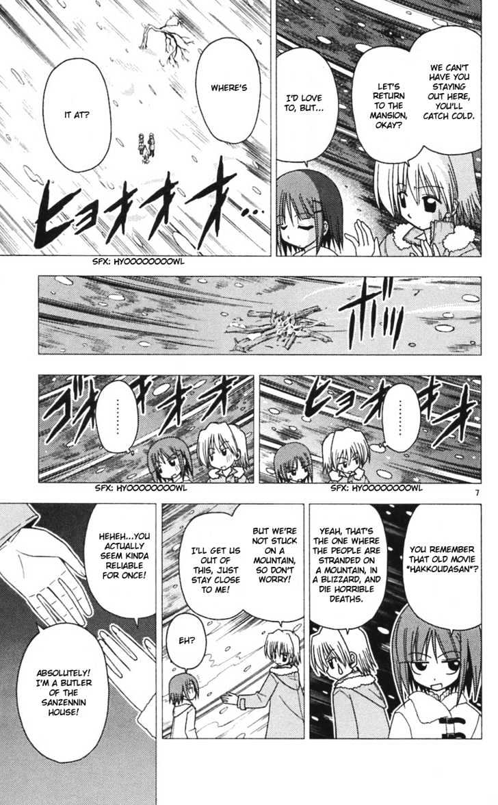 Hayate no Gotoku! Chapter 65 page 7 - Chapter 65 : It Was a Mission to Move Through Snow Fields, Like in That Game,...