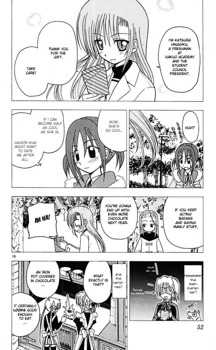 Hayate no Gotoku! Chapter 66 page 16 - Chapter 66 : St. Valentine's Day SIDE: CLASSMATE "Shining â˜† Days"