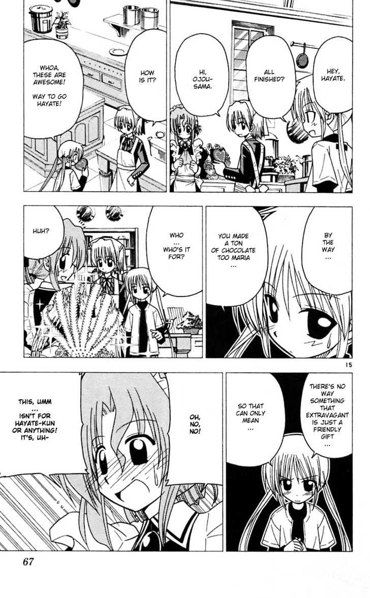 Hayate no Gotoku! Chapter 67 page 16 - Chapter 67 : St. Valentine's Day: House Side - 'You Are Similar to Me'