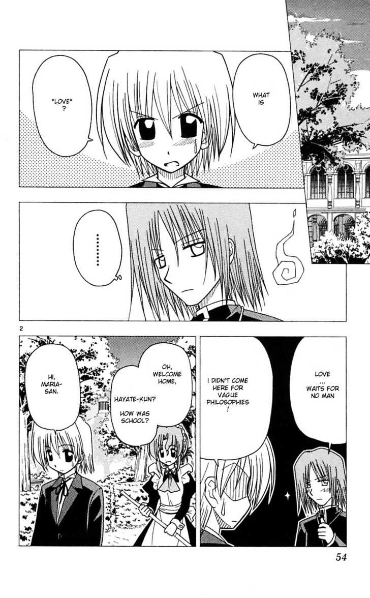 Hayate no Gotoku! Chapter 67 page 3 - Chapter 67 : St. Valentine's Day: House Side - 'You Are Similar to Me'