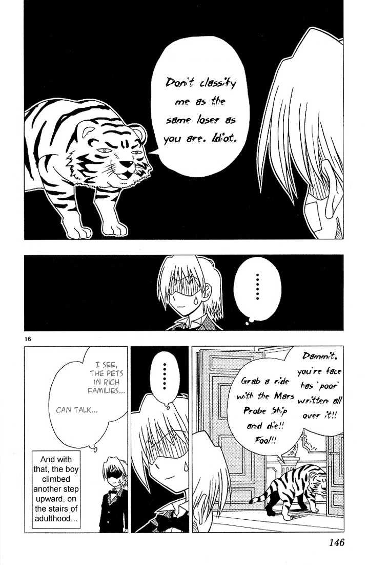 Hayate no Gotoku! Chapter 7 page 16 - Chapter 7 : It's not like I'd scream love from the centre of the Earth, but how should I say it, the beast dictating at the top of the hierarchy