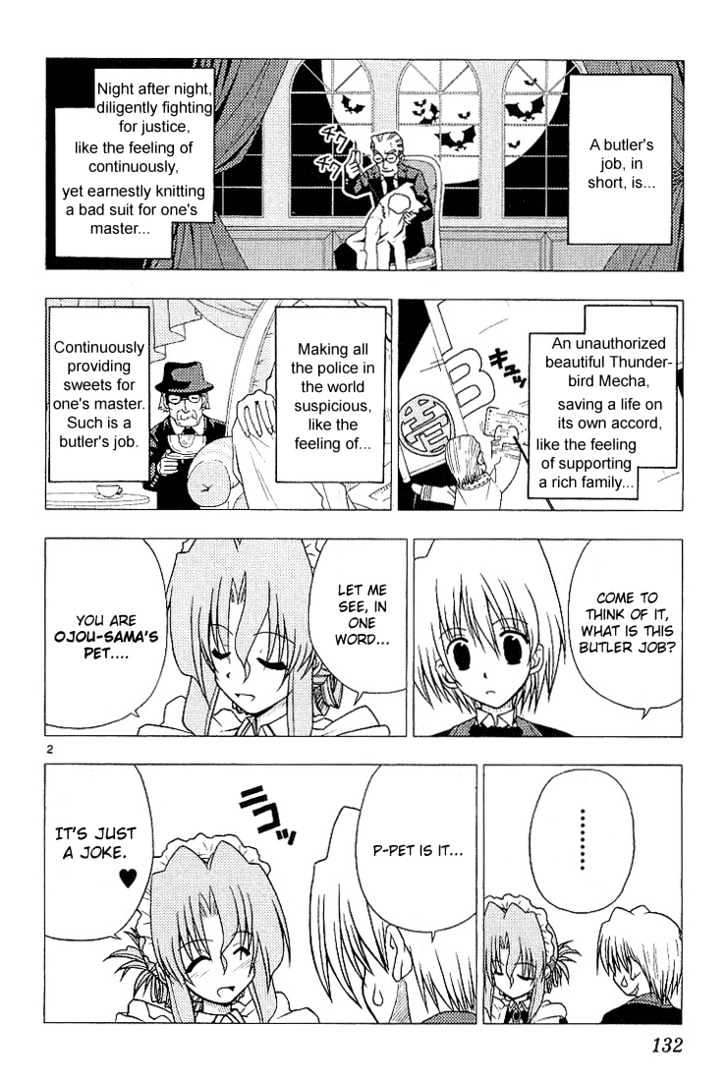 Hayate no Gotoku! Chapter 7 page 2 - Chapter 7 : It's not like I'd scream love from the centre of the Earth, but how should I say it, the beast dictating at the top of the hierarchy