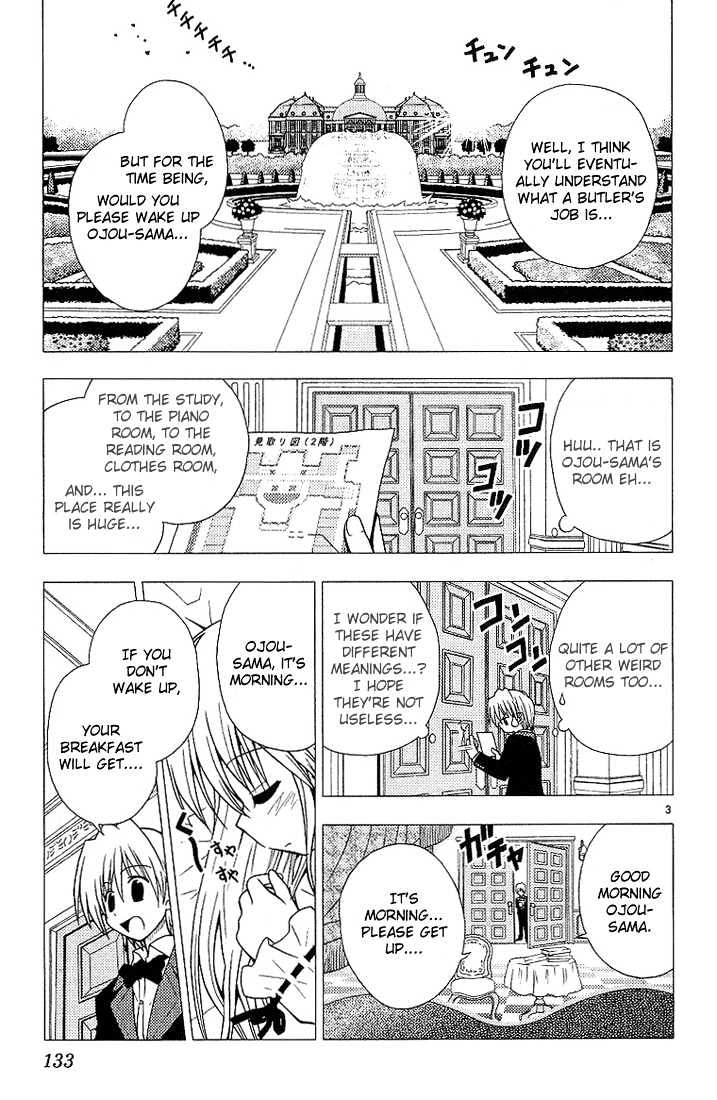 Hayate no Gotoku! Chapter 7 page 3 - Chapter 7 : It's not like I'd scream love from the centre of the Earth, but how should I say it, the beast dictating at the top of the hierarchy