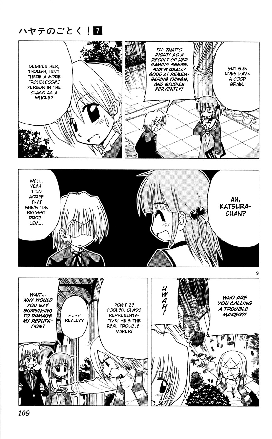 Hayate no Gotoku! Chapter 70 page 10 - Chapter 70 : Go, Go, Student Council Rangers!