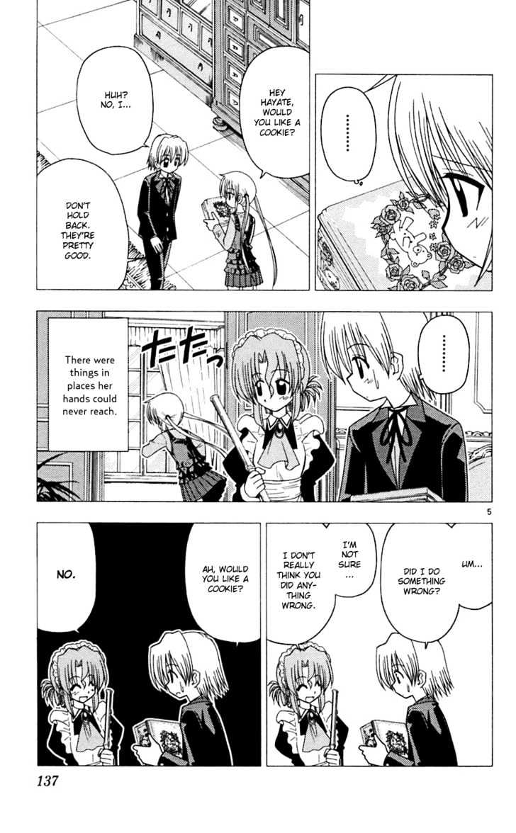 Hayate no Gotoku! Chapter 72 page 6 - Chapter 72 : It Was a More Serious Problem Than Conquering the World