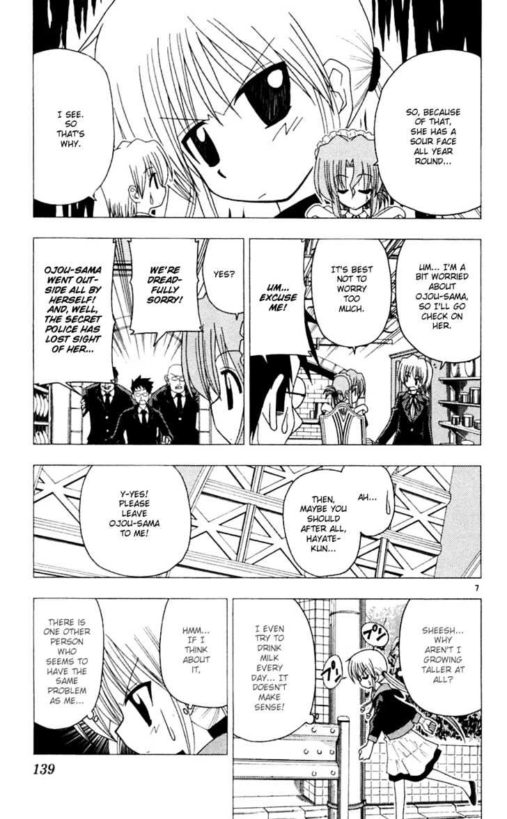 Hayate no Gotoku! Chapter 72 page 8 - Chapter 72 : It Was a More Serious Problem Than Conquering the World
