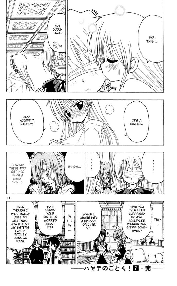 Hayate no Gotoku! Chapter 74 page 17 - Chapter 74 : My Sister Is a First-Class Counselor